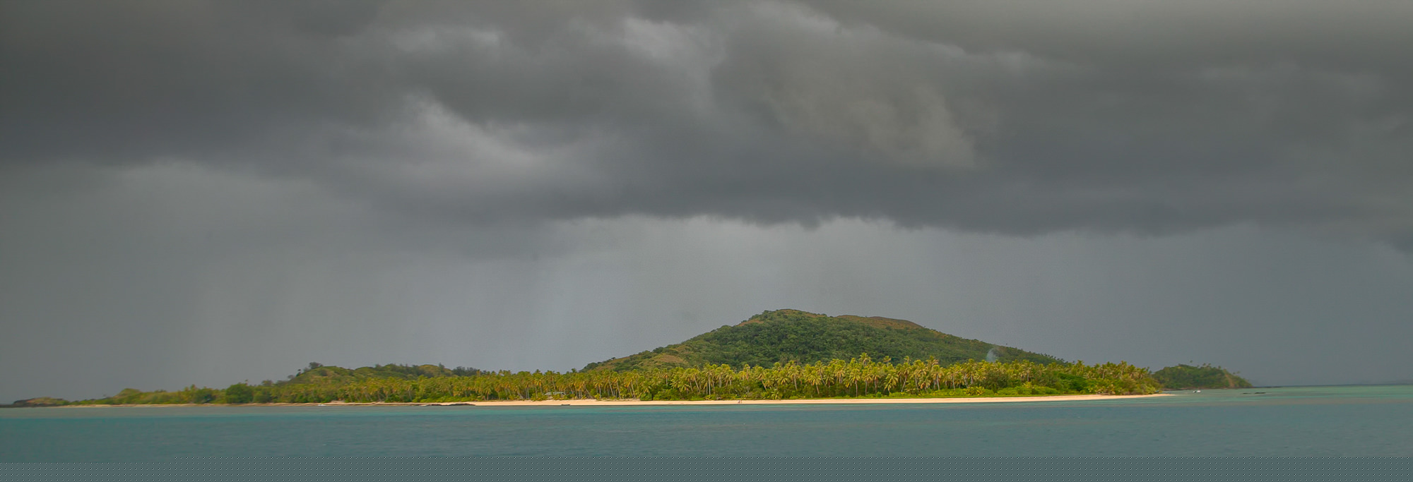 rain in the South Sea